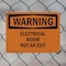 Signmission Electrical Room Not An Exit OSHA Warning Sign, Plastic, 10in W x 7in L, 2PK OS-2PACK-WS-P-710-L-12098 - alternate 4